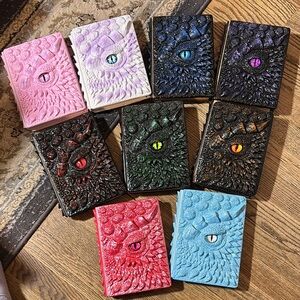 Gorgeous Dragon Eye Embossed Notebook (1 Choice)
